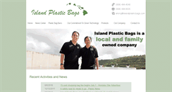 Desktop Screenshot of islandplasticbags.com